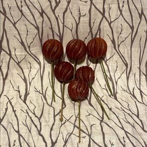 Christmas decor stick in ornaments